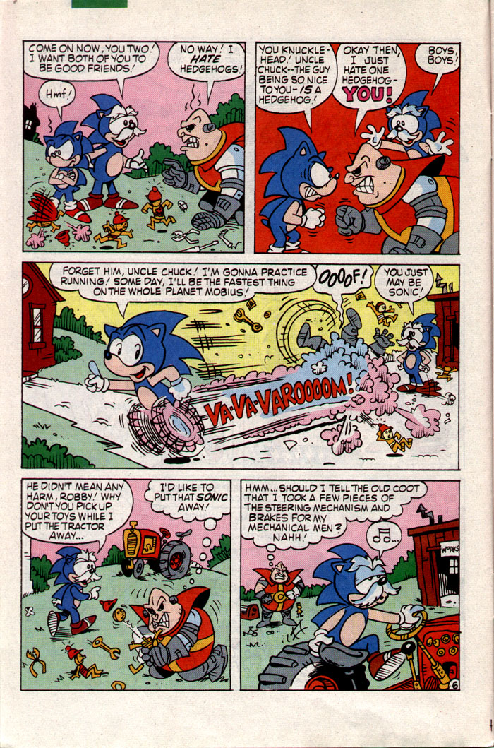 Sonic - Archie Adventure Series May 1993 Page 6